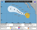 NHC graphical forecast track