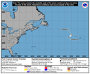 NHC graphical forecast track