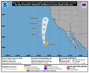 NHC graphical forecast track